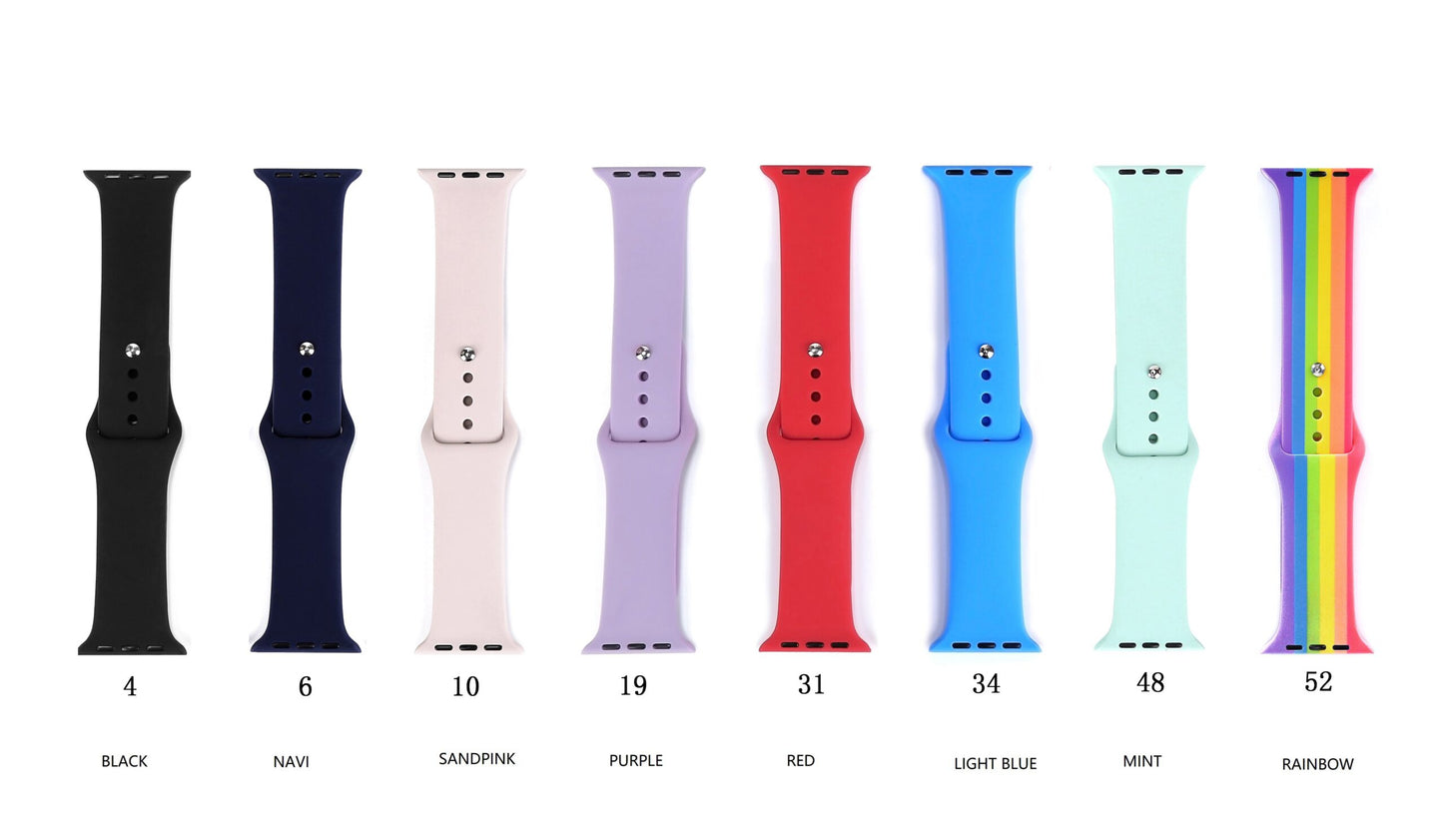 Apple Watch Band (Normal Tpu/ Sport Tpu) 38/40/41/42/44/45/49 Mm