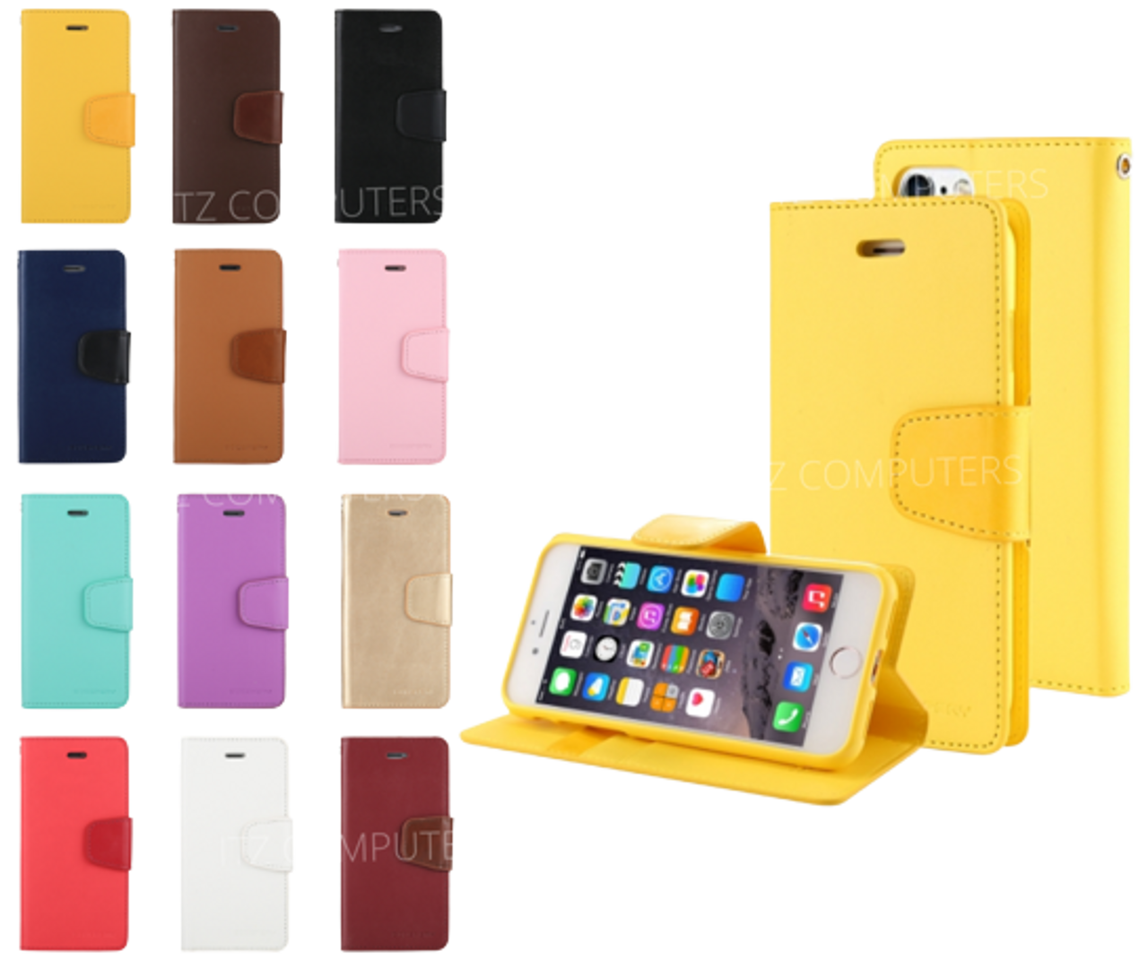 Sonata Diary Brown iPhone 7 Wallet Case