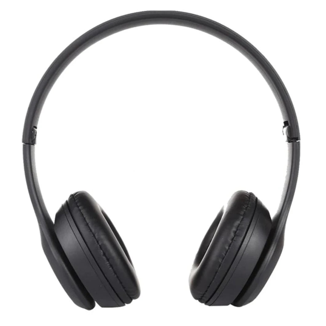P47 Foldable Wireless Bluetooth Headphone With 3.5Mm Audio Jack, Support Mp3 / Fm / Call (Black)