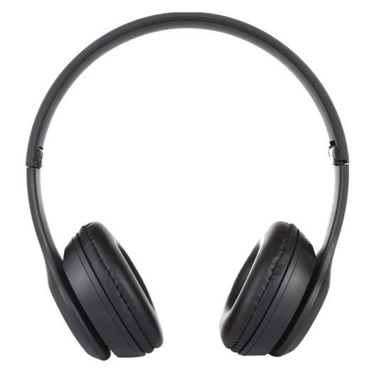 P47 Foldable Wireless Bluetooth Headphone With 3.5Mm Audio Jack, Support Mp3 / Fm / Call (Black)