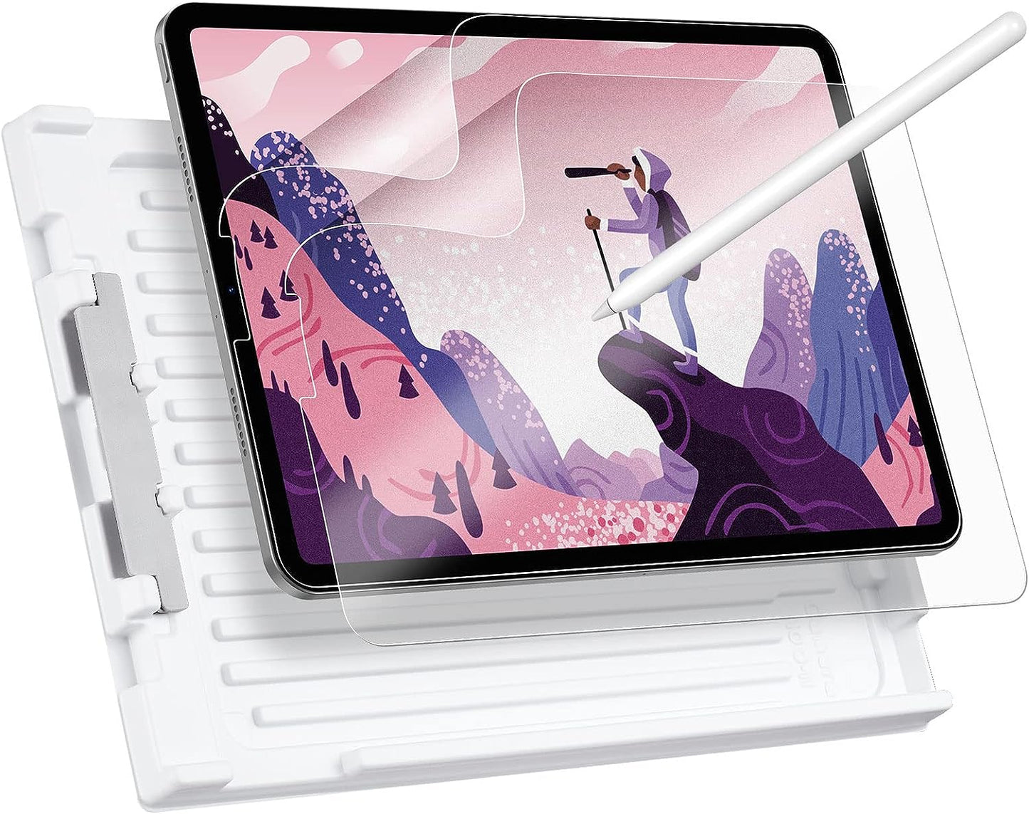 ESR For iPad Pro 11 Screen Protector Paper-Feel (2022/2021/2020/2018), Ipad Air 5/4 Paperlike Screen Protector (2022/2020), Put Pencil To Paper, Thin And Responsive, Easy Application Tray