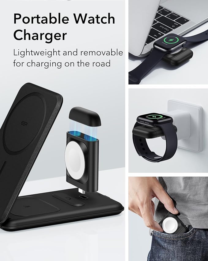 ESR Halolock 3-in-1 Wireless Charger
