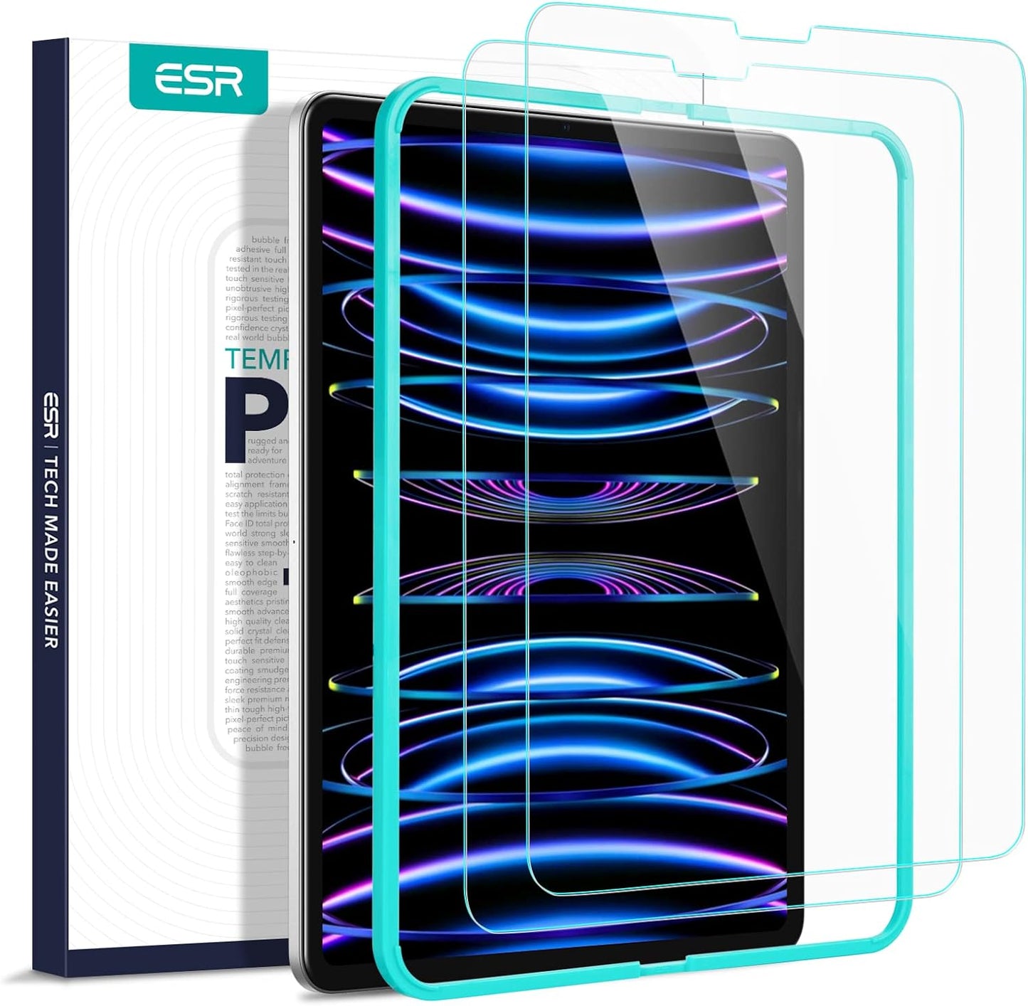 ESR Tempered Glass For iPad 5/4/Pro 11-inch