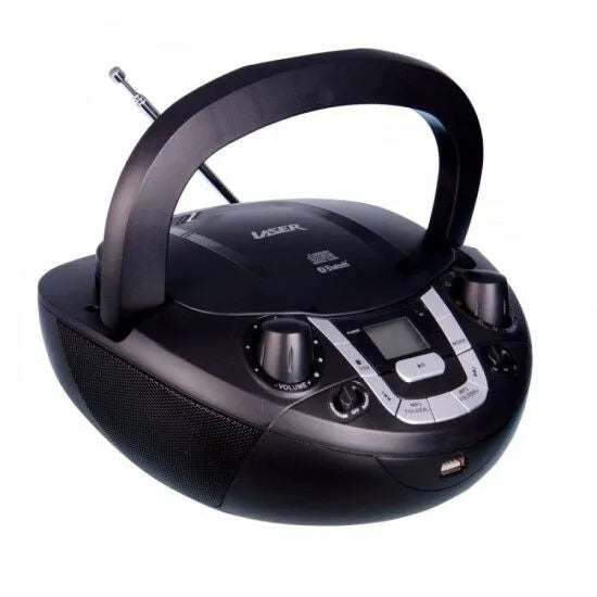 Laser Portable CD Boombox