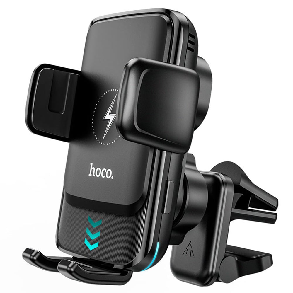 Hoco S35 15W 2-in-1 Car Holder Black