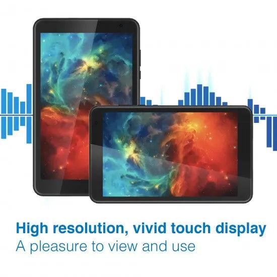 Laser 8-inch IPS 32GB Tablet Black