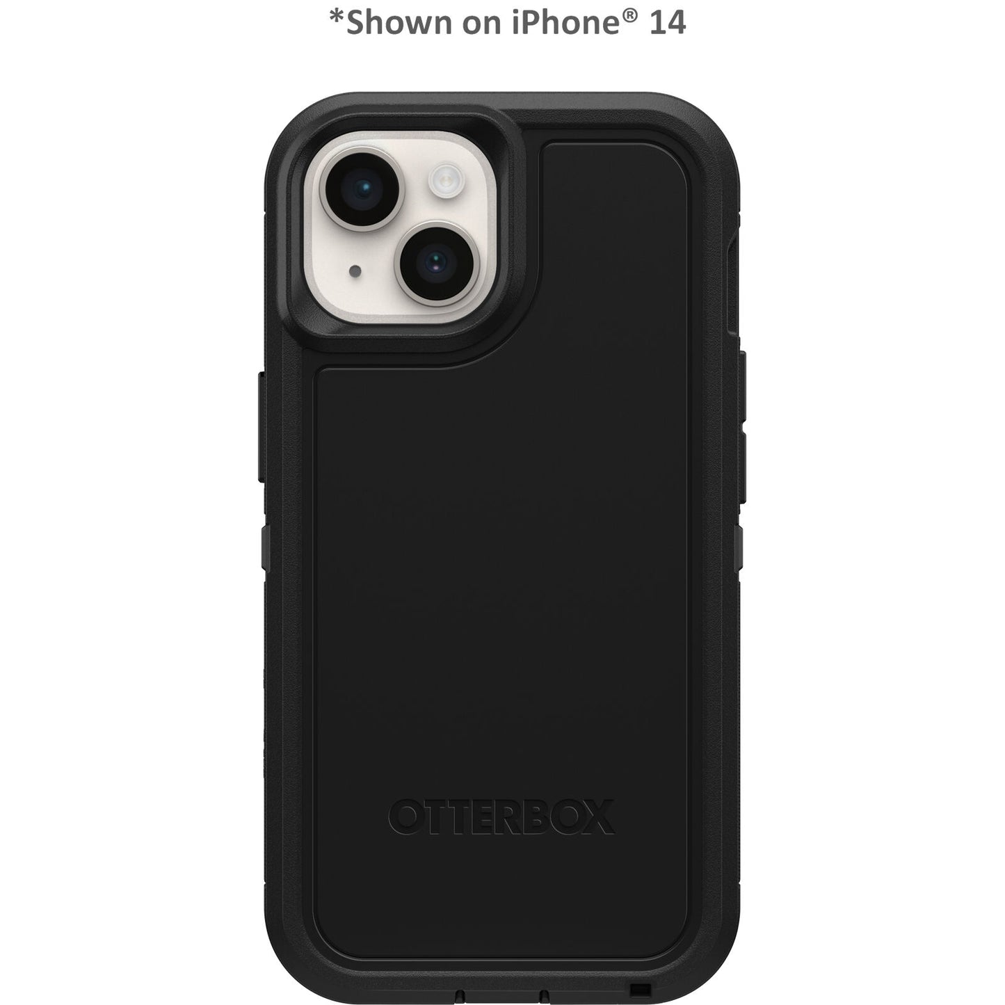 iPhone 15 Plus Otter Defender Black
