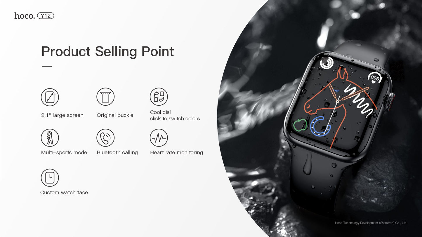 Hoco Y12 Smart Sports Watch
