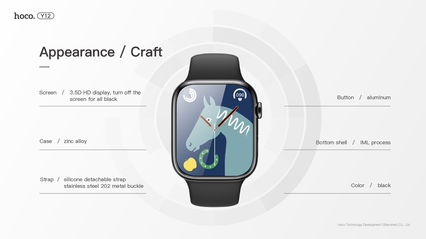 Hoco Y12 Smart Sports Watch