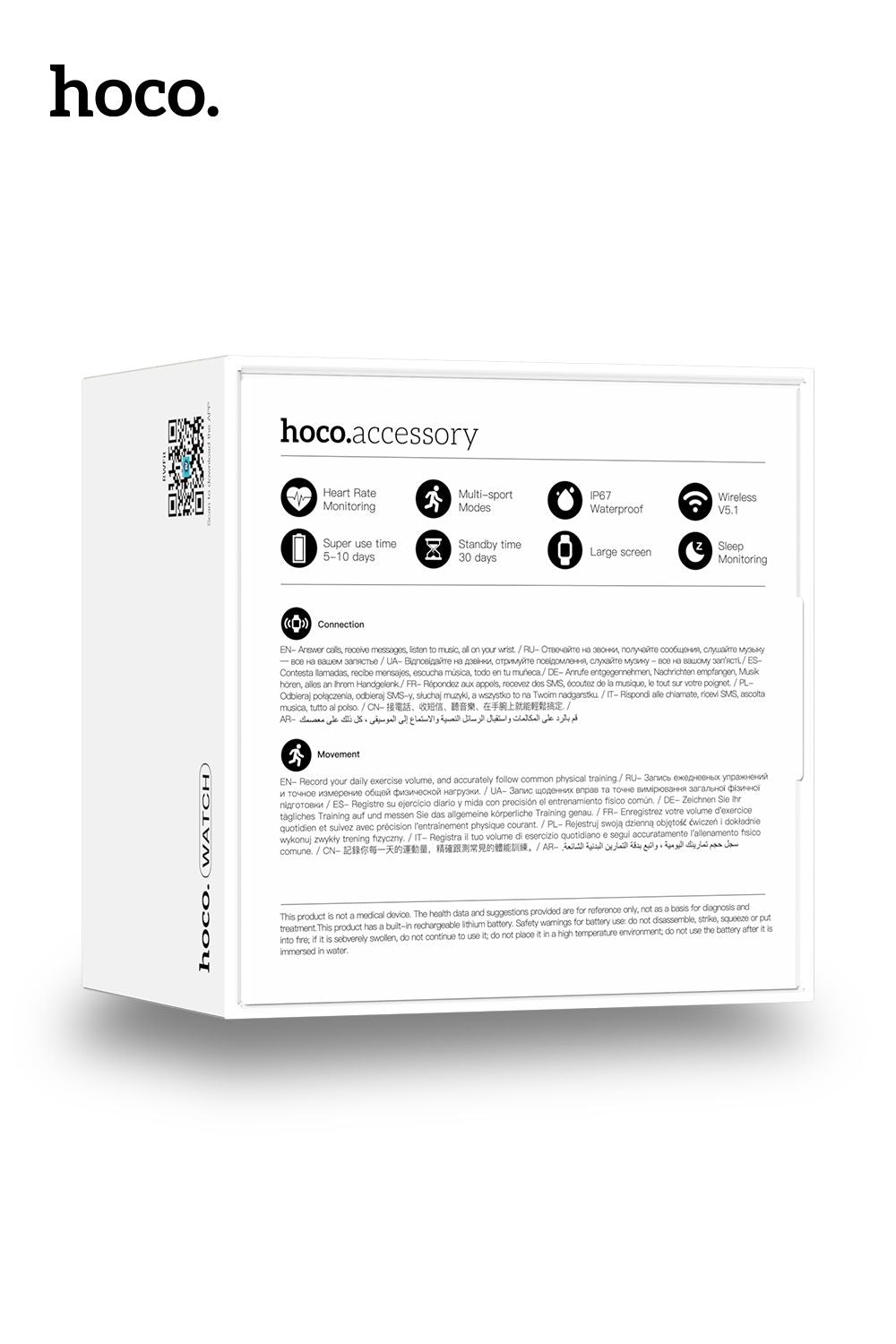 Hoco Y3 Pro 49mm Smart Sports Watch