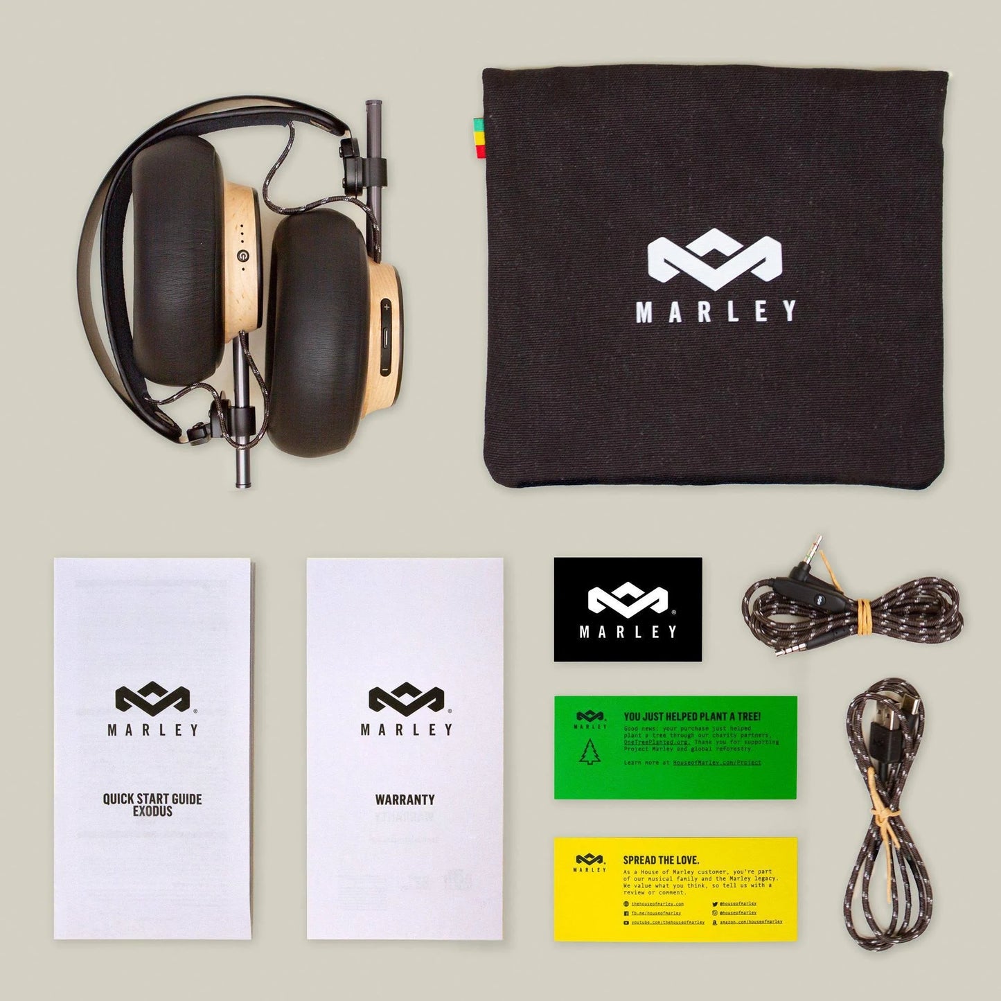 House of Marley - Bluetooth Headphones Bluetooth Headphones Exodus