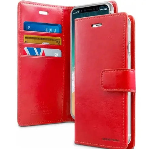 iPhone X Red Blue Moon Wallet
