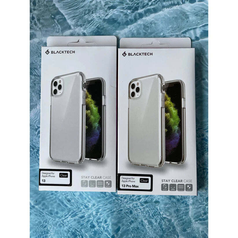 iPhone 13 Pro Blacktech Clear Case