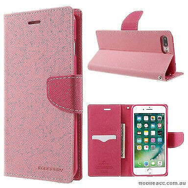 Fancy Diary iPhone 7 Pink/Red Wallet Case