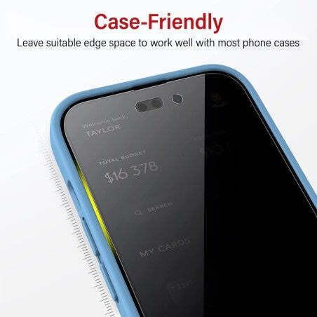 Kinglas Privacy Protector For iPhone 15/15 Pro