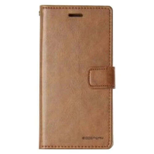 iPhone 15 Blue Moon Brown TPU Wallet Case