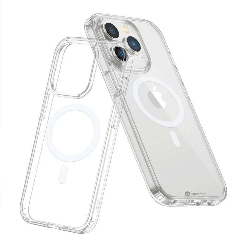 High Quality Acrylic + Tpu Hybrid Transparent Magsafe Case For Iphone 15 Pro Max