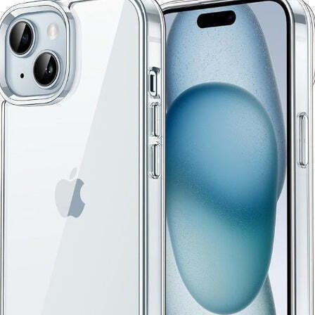 iPhone 15 Kinglink Symmetry Clear Case