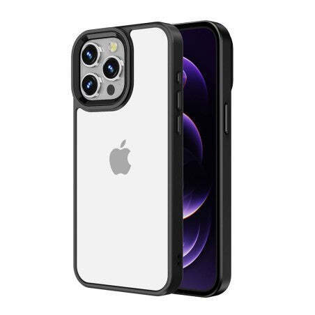 Metal Camera Lens Transparent Protection Shockproof Case For iPhone 15 Promax