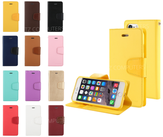 Sonata Diary Brown iPhone 7 Wallet Case