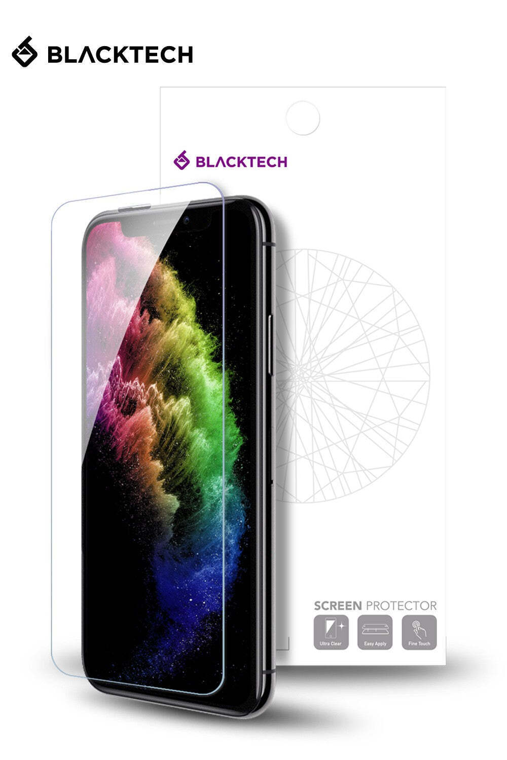 Blacktech iPhone 12 Mini Screen Protector