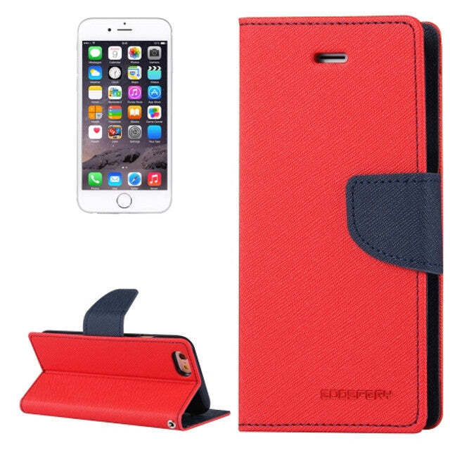 Fancy Diary iPhone 7 Pink/Red Wallet Case