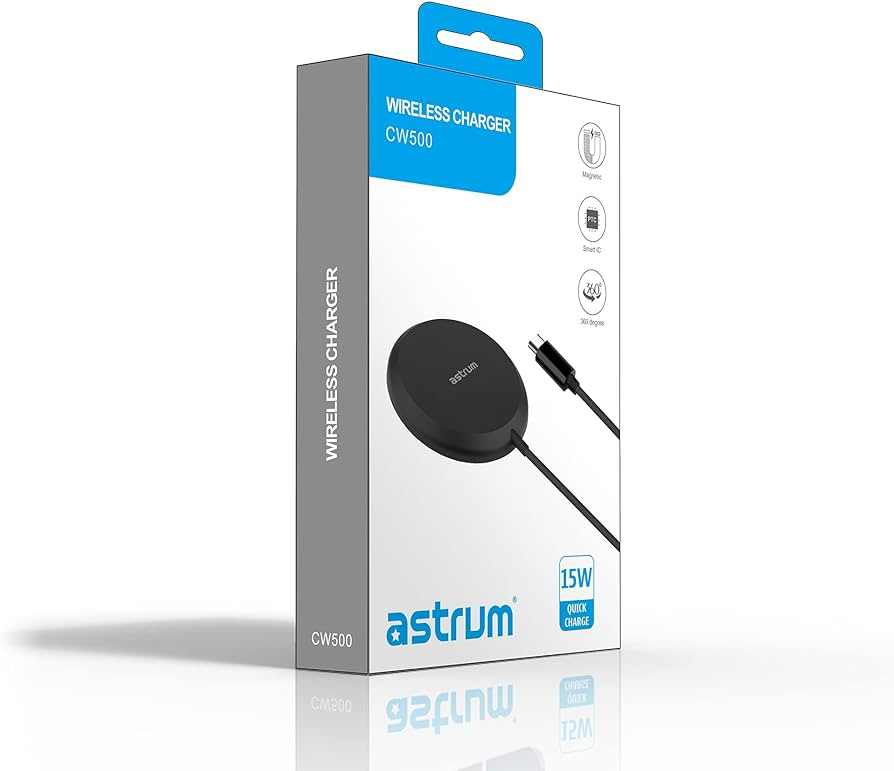 Astrum 15W Magnetic Wireless Charger