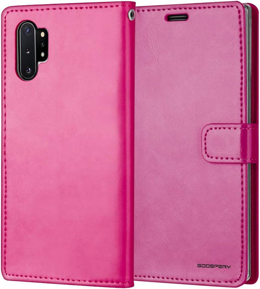 Galaxy Note10 Blue Moon Pink Wallet Case