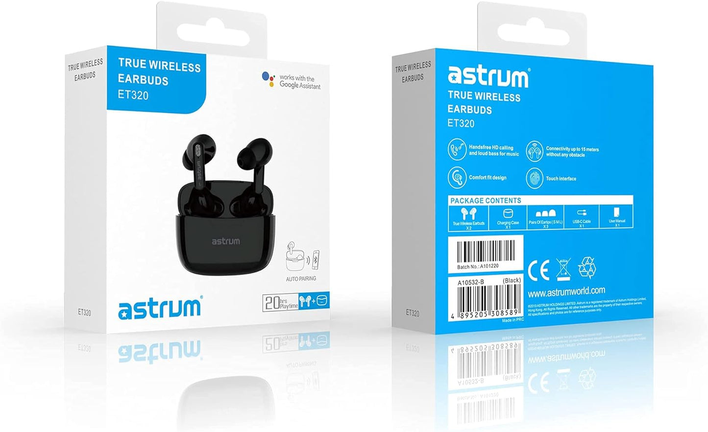 Astrum True Wireless Earbuds ET320