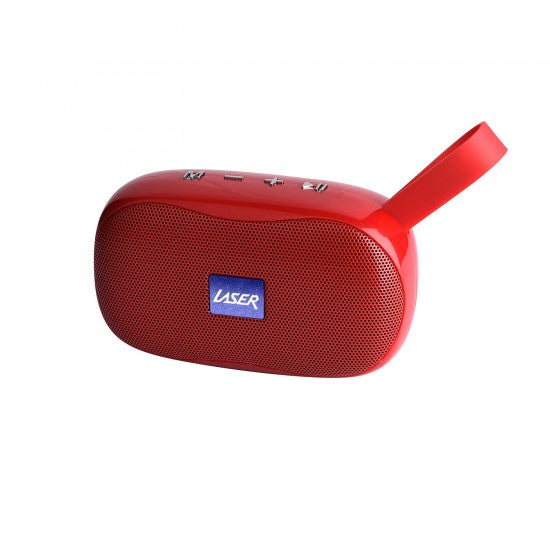 Laser Wireless Pocket Speaker Red Colour