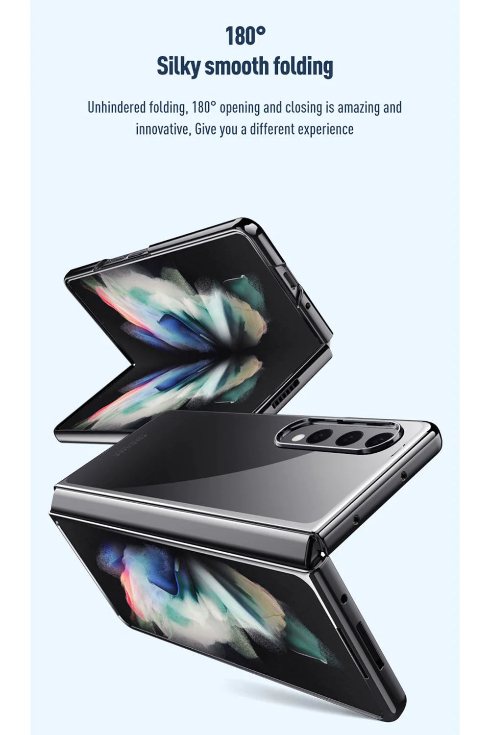 Samsung Galaxy Z Fold 5 Blacktech Superlative Black Case