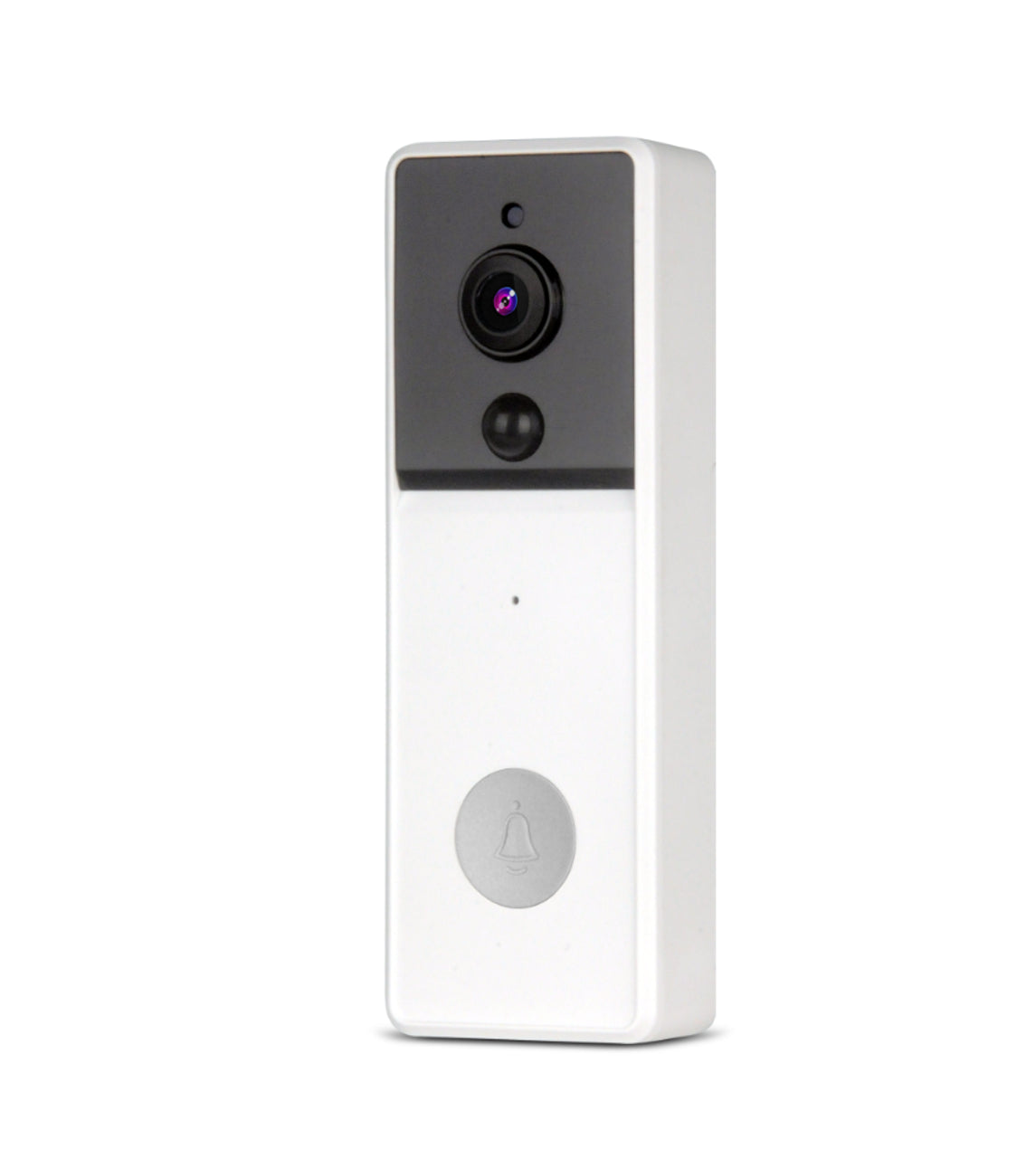 Laser Smart Full HD Video Doorbell White