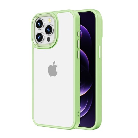 Metal Camera Lens Transparent Protection Shockproof Case For iPhone 15 Promax